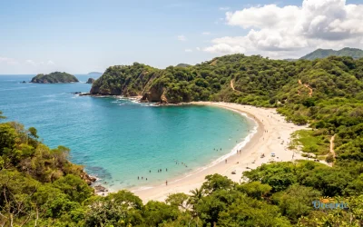 Los Frailes Beach inside Machalilla National Park, Ecuador